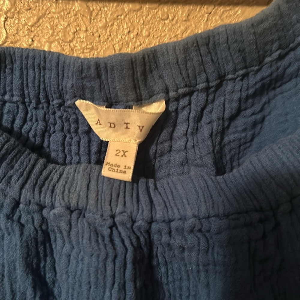 A diva 2X blouse - Picture 2 of 3